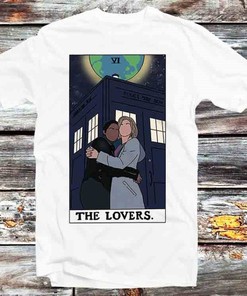 Thasmin The Lovers Tarot Card Doctor Who T-Shirt - Fan Gift Hoodie for Anime Fans