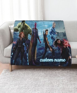 The Avengers Age Of Ultron Personalized Quilt Blanket - Perfect for Bedroom Decor and Home Decoration