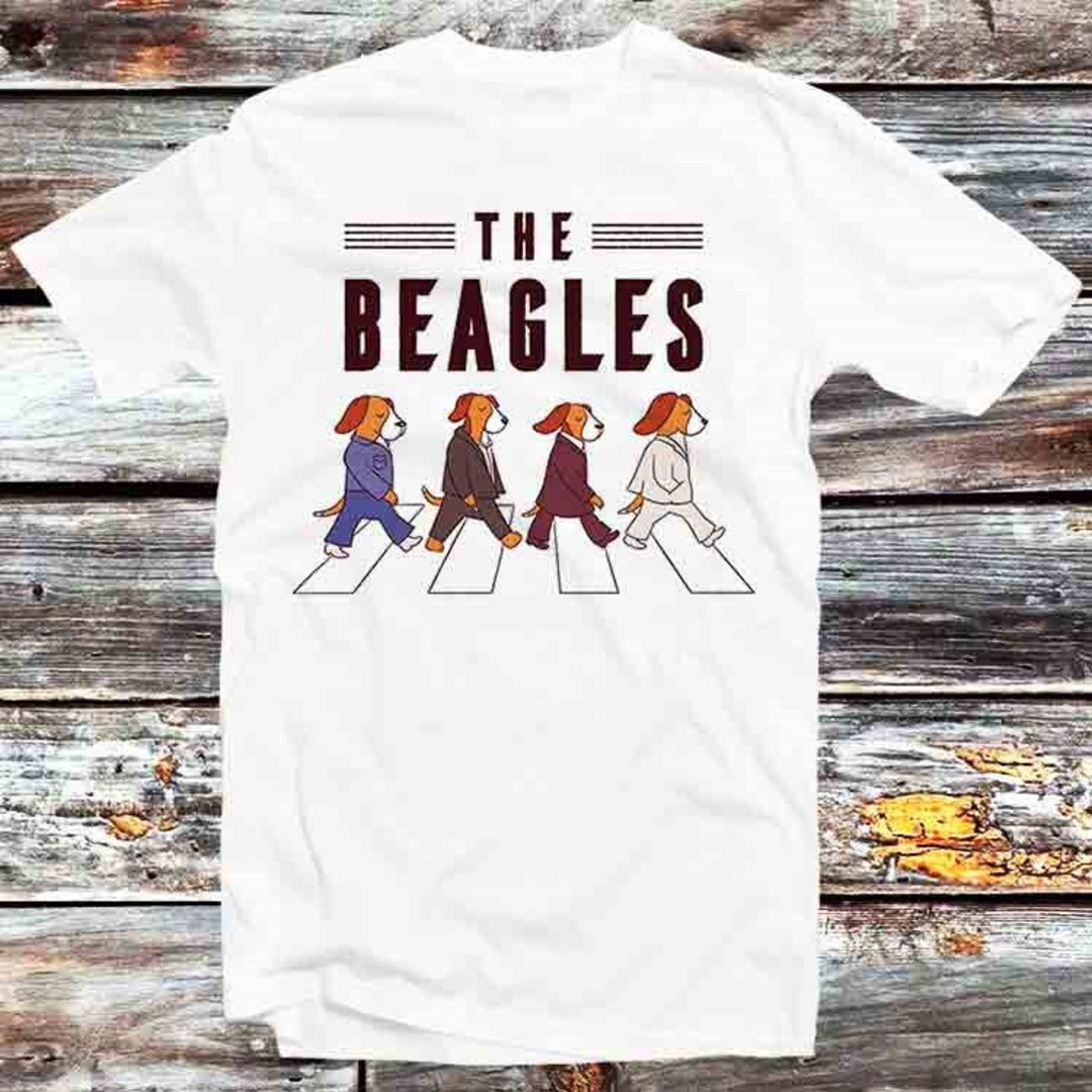 The Beagles Dog Tee - Adorable Vintage Style Anime/Cartoon Gift for Dog Lovers