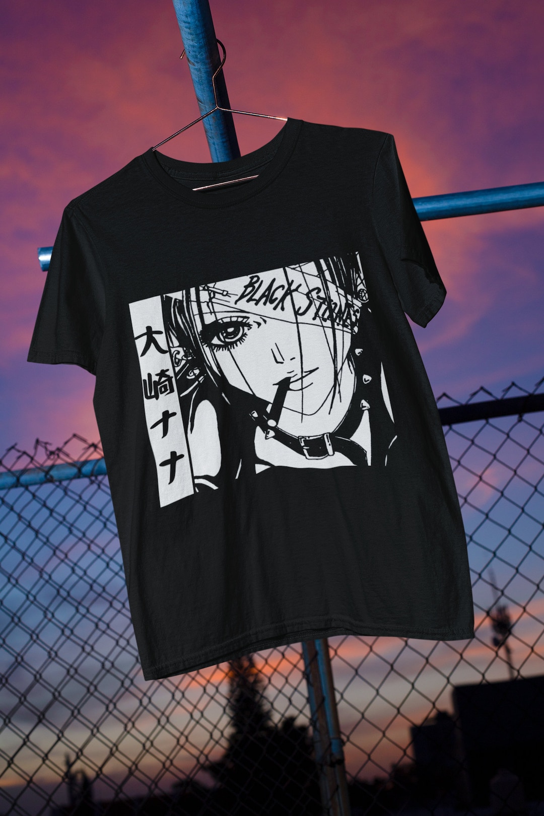The Black Stones T-Shirt - Unisex Nana Anime Tee for Fan Gift