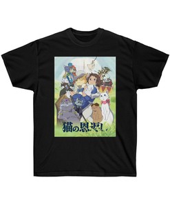 The Cat Returns Tee - Baron Humber Graphic Shirt, Japanese Classic Anime Poster Tee for Fans and Lovers
