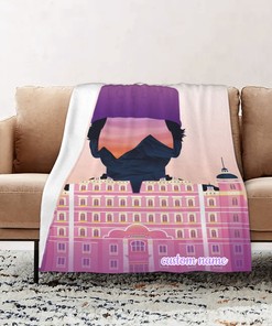 The Grand Budapest Hotel Personalized Quilt Blanket Bedding Set - Ideal for Home Decoration and Movie Lovers