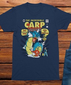 The Incredible Carp Manga Tee - Funny Gaming Gift for Anime Fans