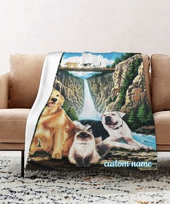 The Incredible Journey Custom Name Quilt Bedding Set - Perfect for Home Decoration, Family Gifts, Sofa Blanket