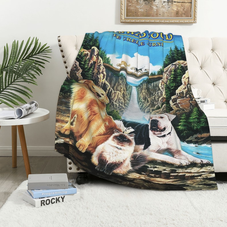 The Incredible Journey Custom Name Quilt Bedding Set - Perfect for Home Decoration, Family Gifts, Sofa Blanket - Image 3