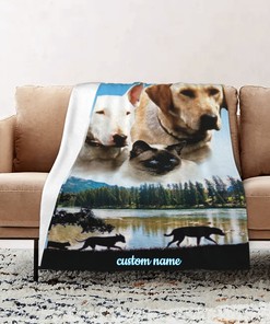 The Incredible Journey Quilt Bedding Set with Personalized Name - Great Gifts for Family