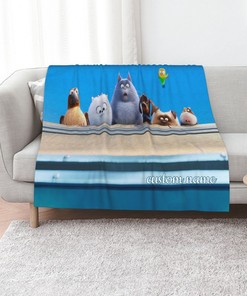 The Secret Life Of Pets Quilt Blanket for Home Decor and Picnic - Personalized Gifts for Family