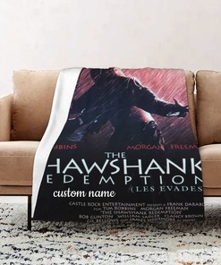 The Shawshank Redemption Custom Name Quilt Blanket - Ideal for Home Decoration