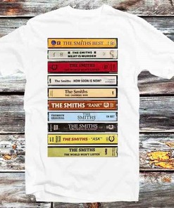 The Smiths Albums and Cassette Tee - Unique Gift for Fans of Alternative Rock Music