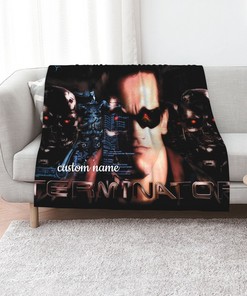 The Terminator Custom Name Quilt Blanket - Perfect for Bedroom Decor and Sofa Blanket