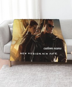 The Terminator Personalized Quilt Blanket for Home Decoration and Sofa