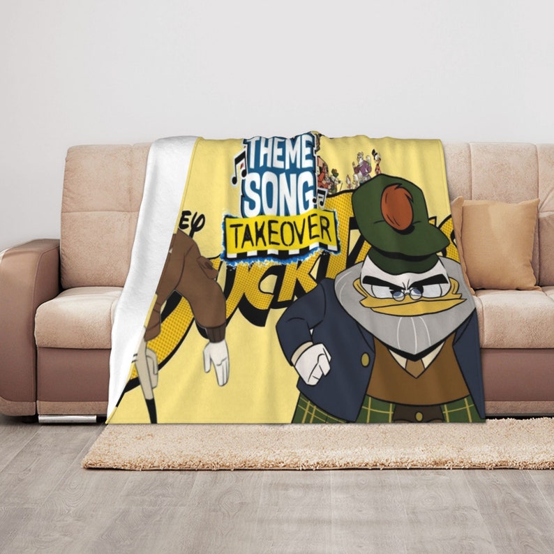 Theme Song Takeover Quilt Bedding Set with Custom Name - Great for Home Decoration & Sofa - Image 3