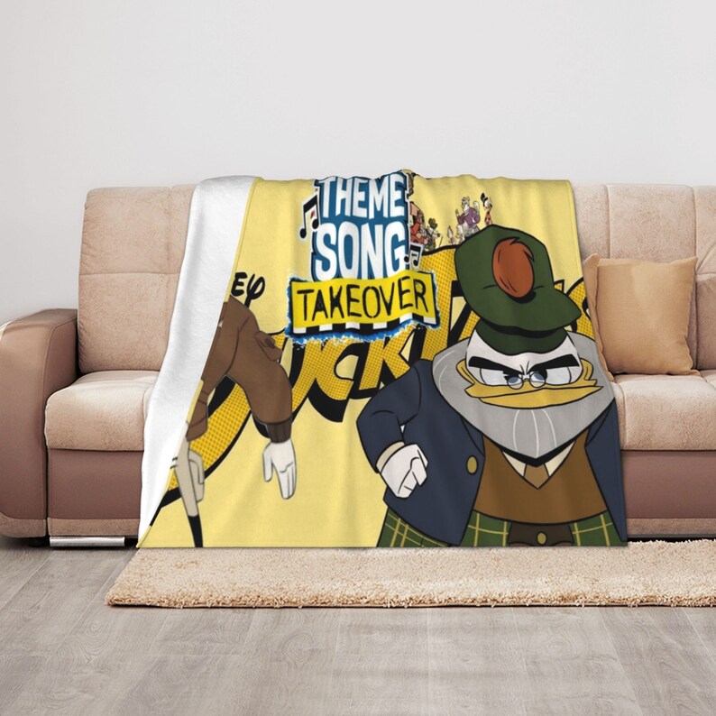 Theme Song Takeover Quilt Bedding Set with Custom Name - Great for Home Decoration & Sofa - Image 3