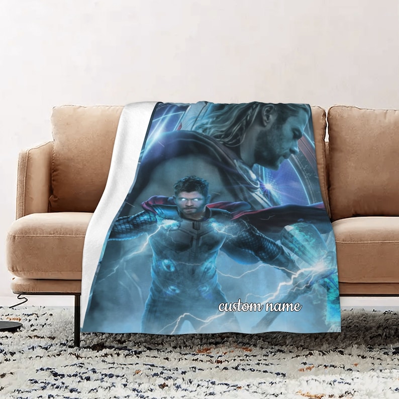 Thor Customized Quilt Bedding Set - Perfect for Bedroom Decor and Movie Lovers - Image 2