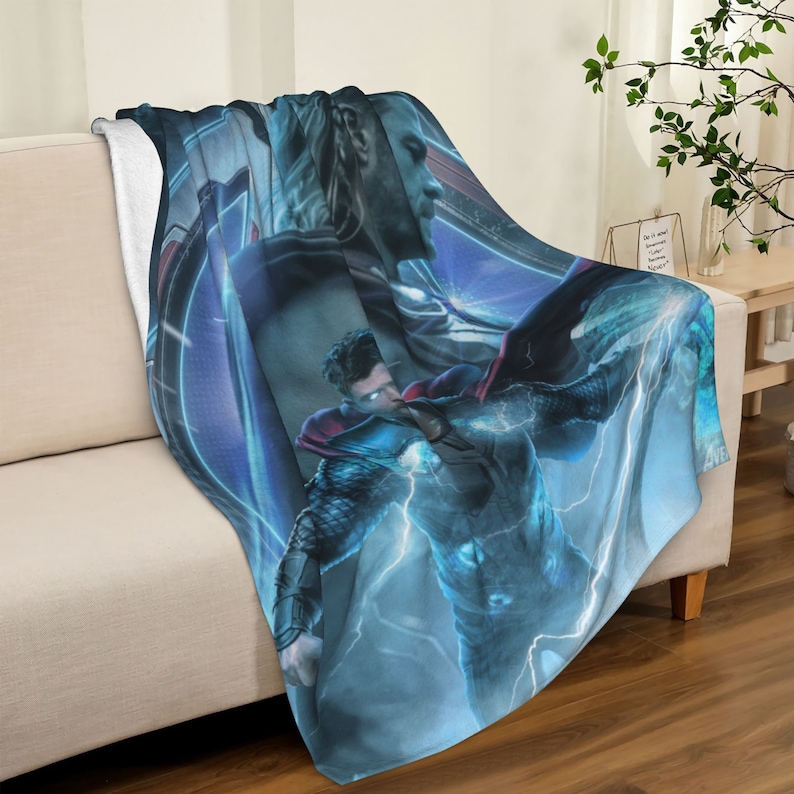 Thor Customized Quilt Bedding Set - Perfect for Bedroom Decor and Movie Lovers - Image 4