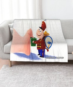 Tin Toy Personalized Quilt Blanket Bedding Set - Ideal for Home Decoration and Movie Lovers