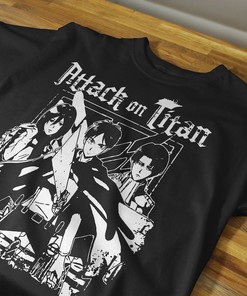 Titan Anime Hoodie - Vintage Graphic Tee - Comfy Sweatshirt for Fans