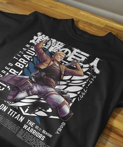Titan Anime Hoodie - Vintage Graphic Tee - Manga Lover Sweatshirt
