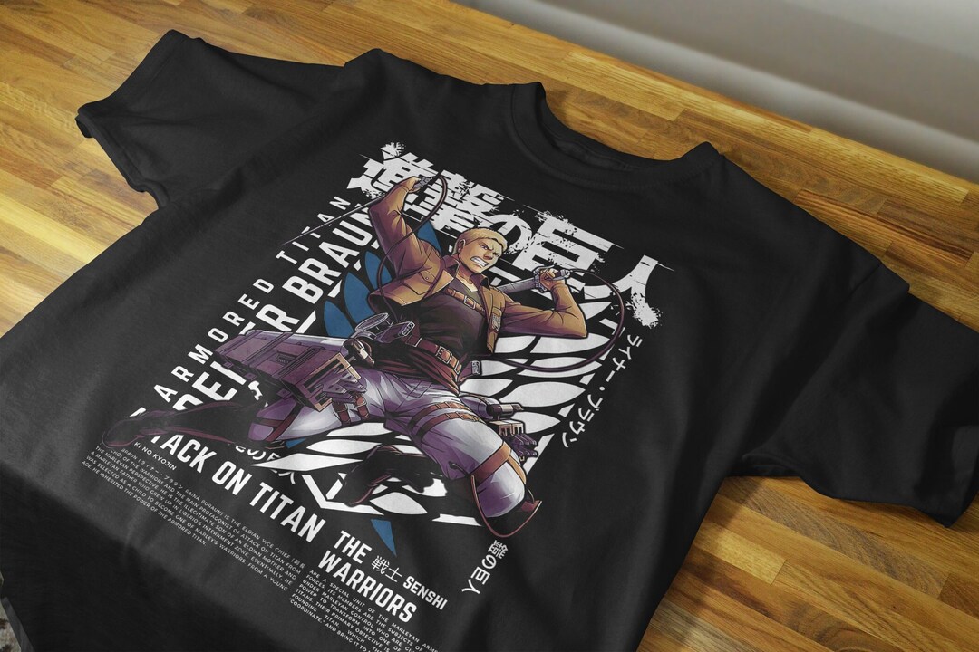 Titan Anime Hoodie - Vintage Graphic Tee - Manga Lover Sweatshirt
