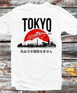 Tokyo I Don't Speak Japanese Travel T-Shirt - Stylish Present for Manga Fans