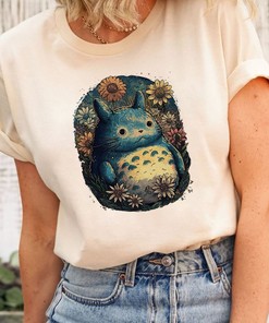 Totoro Van Gogh Style Tee, Hoodie, Sweatshirt - My Neighbor Totoro Anime Apparel
