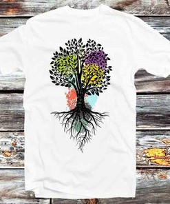 Tree Nature Life Planet Tee - Eco-Friendly Gift for Nature Lovers and Environmentalists