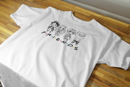 Trendy Anime Lover T-Shirt with Unique Anime Graphic Design