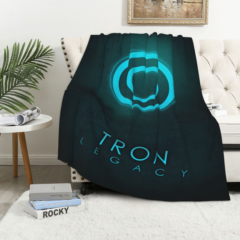 Tron Legacy Quilt Bedding Set Blanket for Bedroom Decor - Suitable for Picnic - Image 4