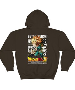 Trunks Hoodie - Dragon Ball Anime Sweater, Sweatshirt, and Cool Anime Inspired Gift Shirt for Him