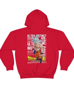 Ultra Instinct Goku's Dragon Ball Anime Sweater - The Best Gift for Fans