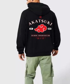 Unbeatable Style with Black Anime Hoodie for Fans