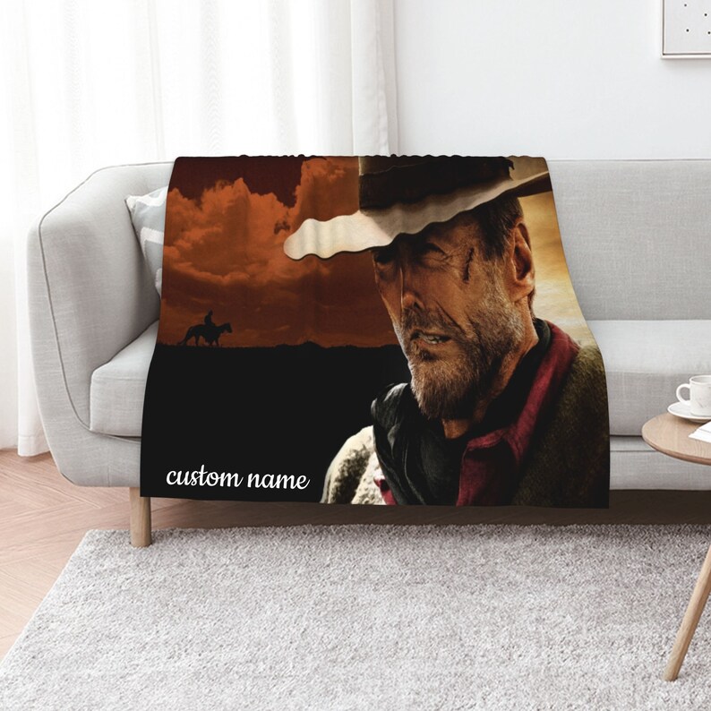 Unforgiven Custom Name Quilt Blanket - Ideal for Home Decoration and Movie Lovers - Image 2