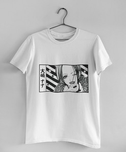 Unique Nana Osaki Anime T-Shirt - The Black Stone Stunning Design for Music Fans