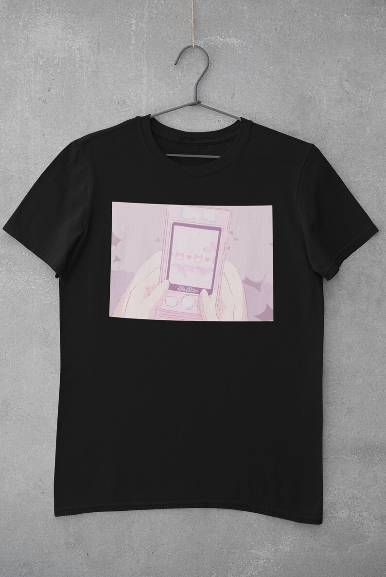 Unisex Aesthetic 90s Vintage Anime Shirt - Image 2