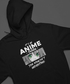 Unisex Anime Gift Sweatshirt - I Paused My Anime To Be Here, Character Lover, Japanese Hoodie and Gift for Anime Fans