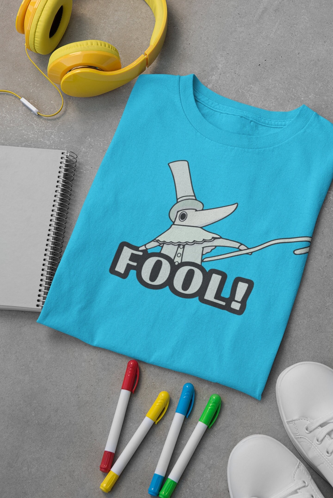 Unisex Anime Tee - Excalibur FOOL! - Gifts for Fans