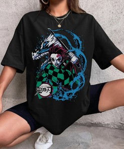 Unisex Anime Tee - Manga Graphic Shirt - Comfortable Fit for Otakus