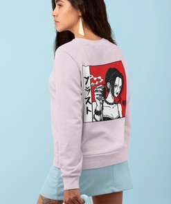 Unisex Blast Sweater - Cool Anime Sweatshirt with Black Stones Theme for Cold Nights