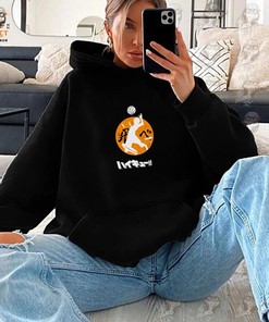 Unisex Casual Sweatshirt with Cool Anime Volleyball Club Hoodie and Gift for Her