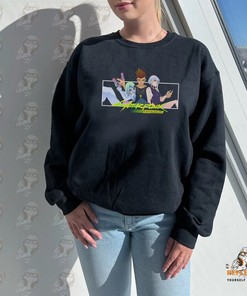 Unisex Cyberpunk Edgerunners Sweatshirt: Top with Rebecca Design