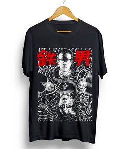 Unisex Cyberpunk T-shirt - Tetsuo The Iron Man Japanese Sci-Fi Tee for Anime Fans