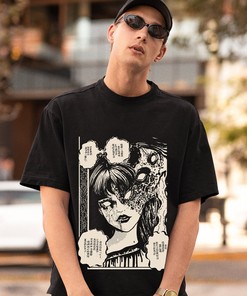 Unisex Demon Girl Sweatshirt & Witch Crewneck - Gothic Horror Manga Merch