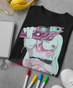 Unisex Fantasy Edge Runner Waifu Anime Shirt
