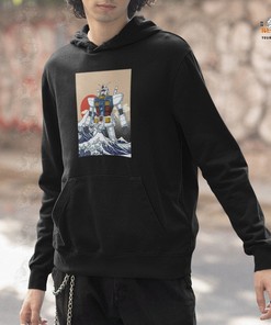 Unisex Gundam Hoodie: Aesthetic Manga Sweatshirt