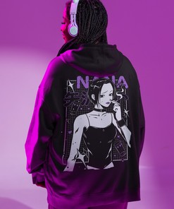 Unisex Nana Anime Black Stones Hoodie - Display Your Love for Music and Japanese Anime