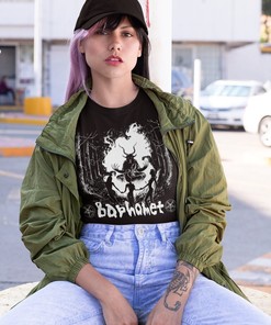 Unisex Occult T-shirt - Witchcraft Baphomet Black Magic Ritual Tee with Quotes