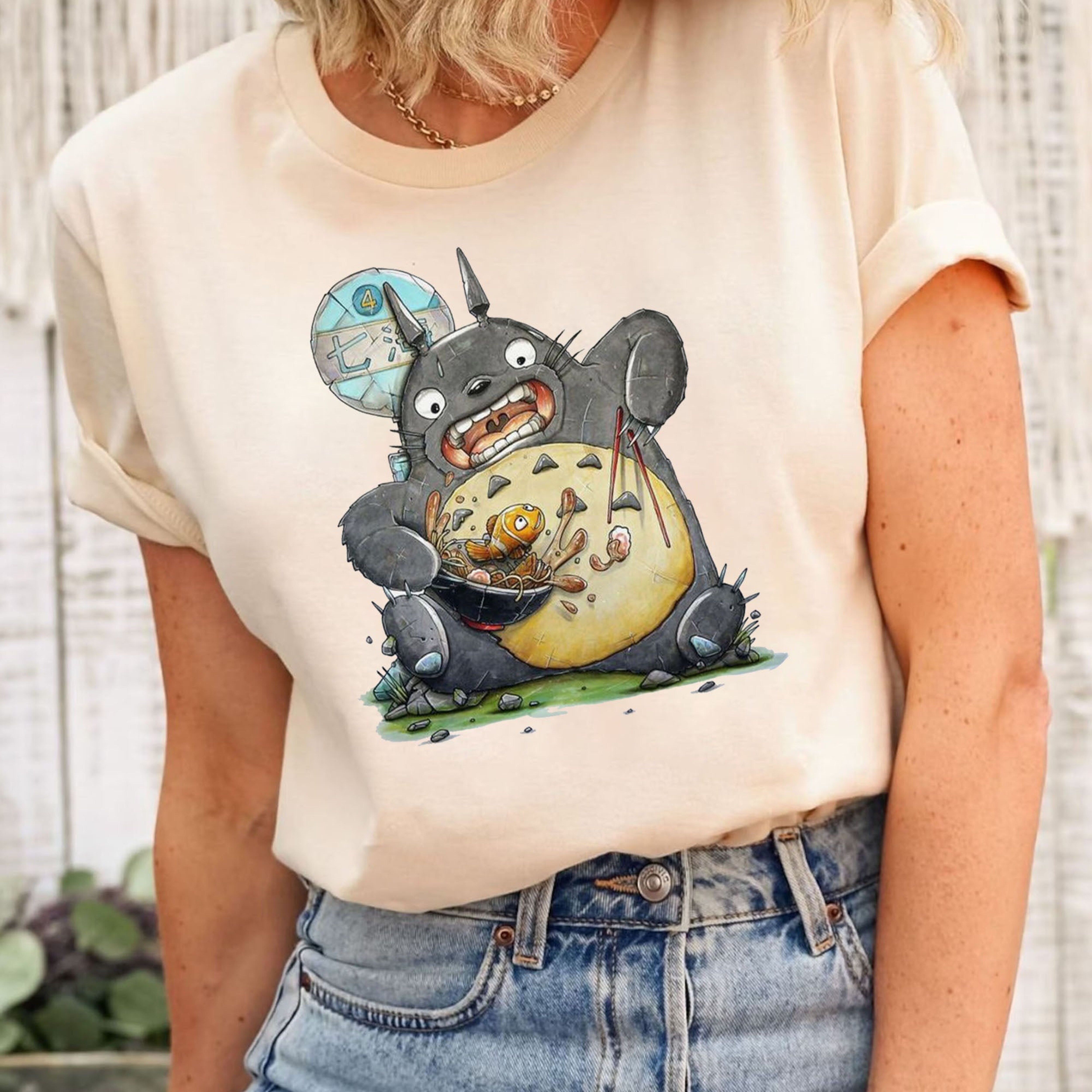Unisex Short Sleeve Tee, Chainsaw Devil Japanese Anime Shirt, Gift for Manga Lover - Image 2