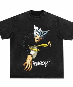 Unisex Streetwear Anime Punch Tee - Stylish T-Shirt for Fans of Anime