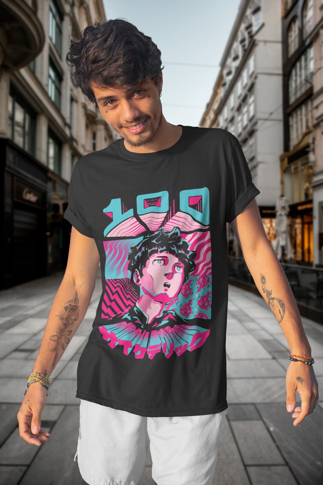 Unisex Vintage Anime Shirt - Drug Trip Style - Great for Manga Fans