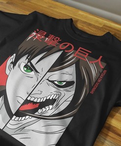 Unisex Vintage Anime Tee with Unique Designs - Perfect for Anime Lovers